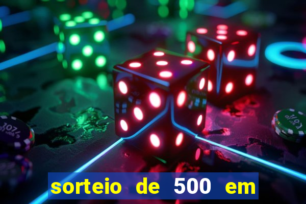 sorteio de 500 em cash toda segunda feira novibet